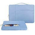 thumbnail image 2 of Mosiso for Macbook Air/Pro 13.3" Laptop Sleeve Briefcase Handbag Water Resistant Polyester Carrying Pouch Zipper Notebook Computer Bag,Serenity Blue, 2 of 7