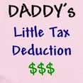 thumbnail image 2 of CafePress - Daddy's Little Tax Deduction Infant Bodysuit - Baby Light Bodysuit, Size Newborn - 24 Months, 2 of 4