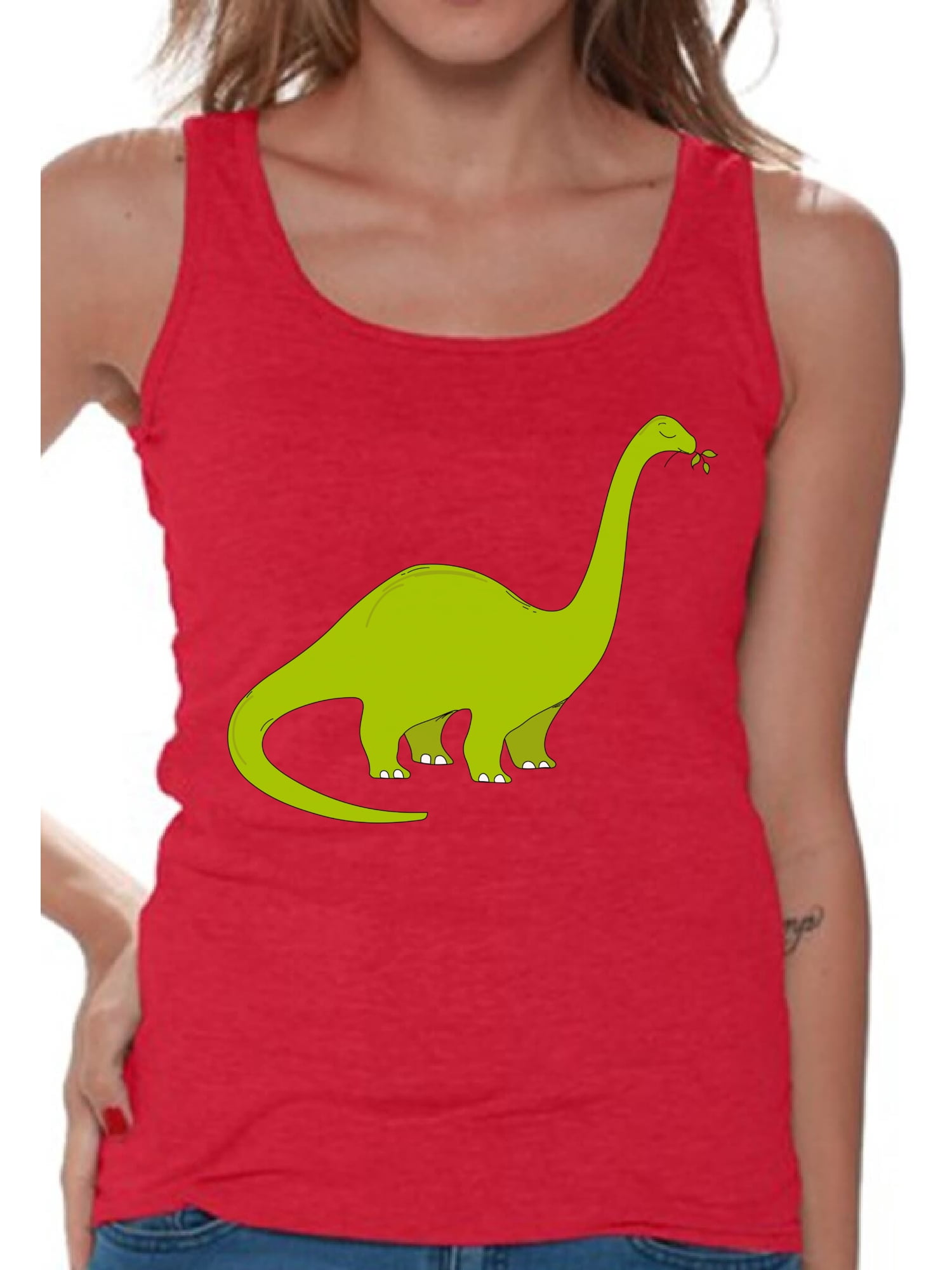 Awkward Styles Dinosaur Tanks Brontosaurus Shirts for Women Cute ...