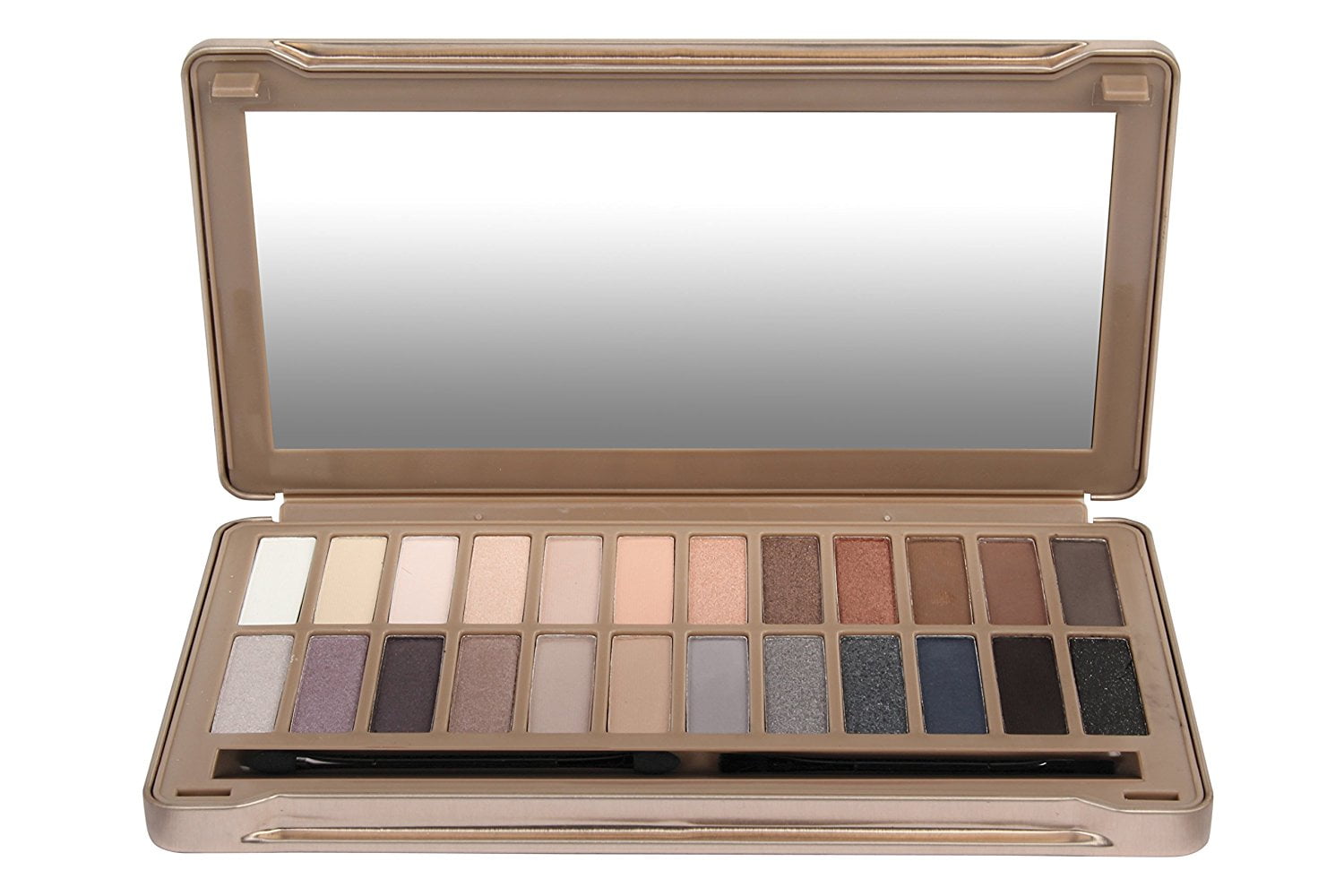 BYS Eyeshadow Palette (24x Eyeshadow, 2x Applicator) - Nude Exposed CO/ESONEX 24g/0.8oz
