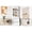 White, variant on Space-Saving Tall Pantry for Kitchen and Living Spaces / Maximize Vertical Storage