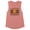 Desert Pink, variant on Amalfi Coast Women's Muscle Tank Large White