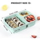 thumbnail image 4 of 4 Pack Bento Lunch Box,3-compartment Meal Prep Containers,lunch Box For Kids,reusable Food Storage, 4 of 5