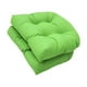 thumbnail image 2 of Cojín De Mimbre Para Asiento De Patio, Transpirable, Para Interior Y Exterior, Color Verde, 2 of 8