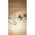 thumbnail image 3 of Lampe de Bureau LED Rechargeable, Portable, Pliable avec 3 Réglages de Luminosité Petite Lampe de Bureau - Idéale pour Bureau et Maison Blanche, 3 of 7
