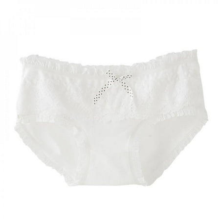 

Fantadool Summer Style Women s Fashion Design Lingerie Seamless Briefs Lace Bow Low Waist Underwear Panties Women