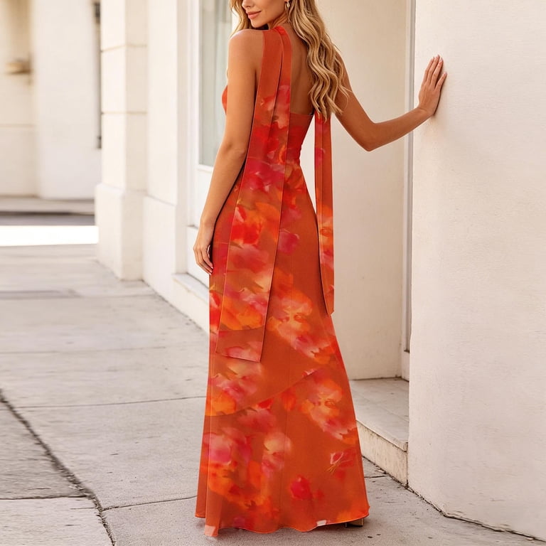 wedding guest dresses with scarf Women's Maxi Strapless Neck Asymmetric Side Slit D Marlow & Quinn Think effortless vacation energy without the heavy price tag The best winter wedding guest