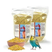 Morning Bird Eggfood 3 lbs (2-Pack, 1.5 lbs Each) – Protein Food with Essential Amino Acids, Vitamins & Minerals – Supports Growth & Feather Health – Ideal Bird Seed for Breeding and All Bird Types