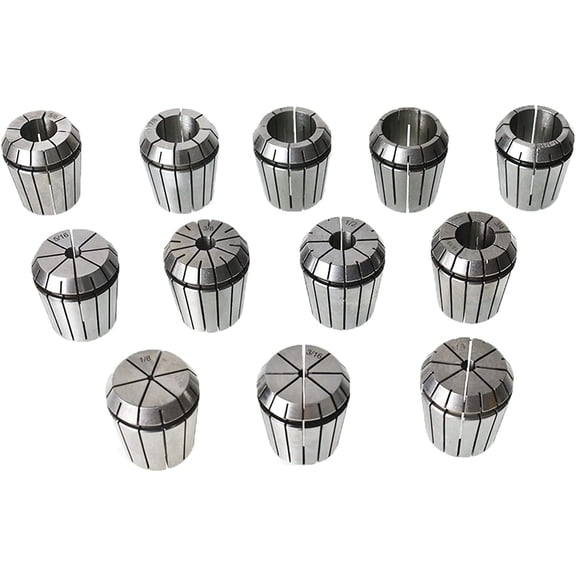 EPOTOOR 12-Pack ER40 Spring Collet Set CNC Super Precision Milling tool for CNC Workholding Engraving & Milling Lathe Tool