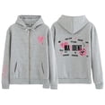thumbnail image 4 of Sudadera con capucha y cremallera de estilo coreano para niños callejeros para hombres y mujeres, sudadera informal holgada para estudiantes, 4 of 5