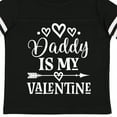 thumbnail image 4 of Inktastic Daddy is My Valentine Girls Girls Toddler T-Shirt, 4 of 5