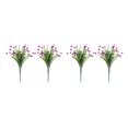 thumbnail image 4 of Yuarrent 2 uds flores artificiales plantas falsas ramo de imitación para accesorios de fotografía para el hogar Type2 NO2, 4 of 6