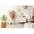 thumbnail image 5 of Seville Classics 3-Piece Handwoven Rattan Lidded Laundry Hamper Basket Set, 5 of 16