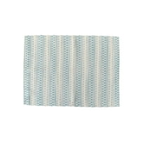 Summer Twist Aqua Indoor Outdoor Placemat