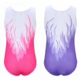 thumbnail image 2 of Vêtements de Danse Brodés de Gymnastique Rythmique Brillants Justaucorps pour Filles Enfants Robe de Ballet Danse Robe d'Entraînement Danse, 2 of 5