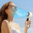 thumbnail image 5 of Portable Handheld Fan, Powerful Hand Held Mini Fan, UltraHigh-Speed Thermoelectric Cool Off Turbo Handheld Mini Fan With 100-Speed Adjustment For Outdoor Use, 5 of 7