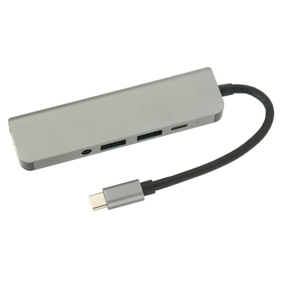 USB C Hub, Type C To Audio PD USB 3.0 Hub 5Gbps Transmission for Mouse for Keyboard