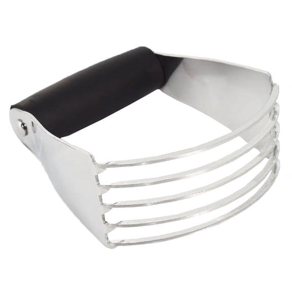 Bexikou Stainless Steel Potato Masher, Non‑Slip Hand Masher for Potatoes, Baby Food, Fruits and Vegetables