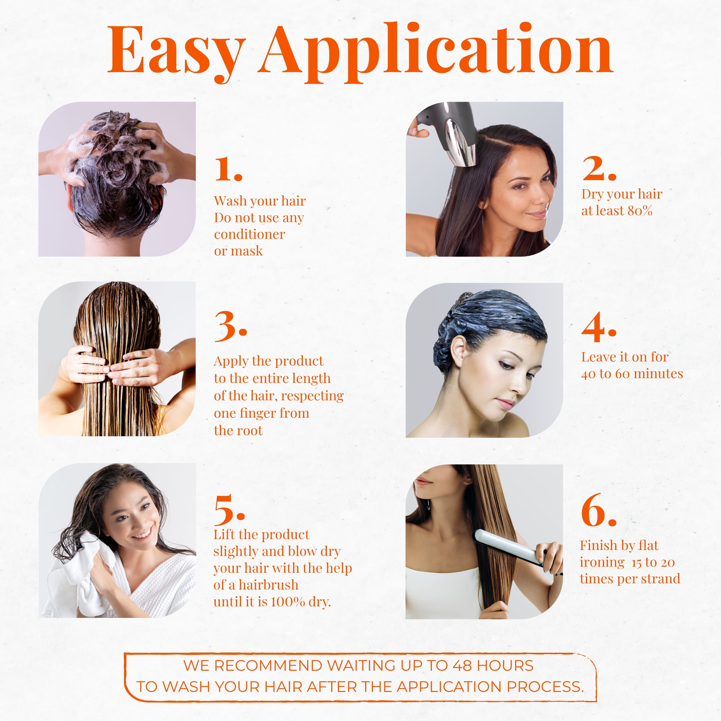 Expert Hair Keratin Smooth Botox for Hair, Anti-Frizz, Natural Look, Queratina para Alisar el Cabello, Thermo-Active, Suitable for All Hair Types (1kg/35.3 oz.)
