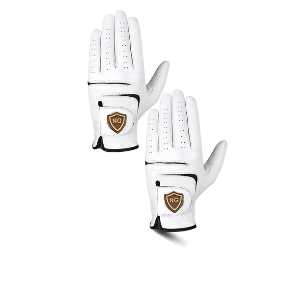 Golf Gloves- Cabretta Leather - L Size- Left Hand Only- Quantity 2- by North Gloves