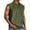 Army Green, variant on LODIENY Athletic Tank Tops Men Big and Tall Henley Shirts Sleeveless Muscle Gym Workout Running Beach Summer Vintage Button Up Biker Tee Vest with Pockets Blue M