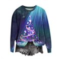 thumbnail image 4 of Christmas Gift For Family ZhiZhuang Ugly Christmas Sweaters For Women,Women Cute Christmas Tree Sweatshirt Vintage Xmas Graphic Tees Holiday Long Sleeve Pullover Blouse, 4 of 4