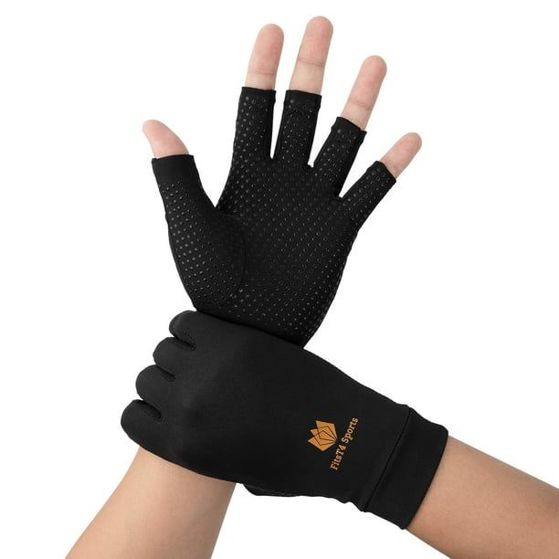 FitsT4 Arthritis Compression Gloves , High Copper Infused Compression