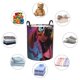 thumbnail image 4 of Fotbe Cartoon Big-Eyed Dog Cesto de Ropa con Asas, Cesto Impermeable de Gran Capacidad, Bolsa de Lavado para Dormitorio, Cesto de Ropa con Ruedas y Asas-Medium, 4 of 6