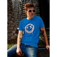 thumbnail image 2 of Grunge Spray Colorful Face T-Shirt Men -Image by Shutterstock, Male 3X-Large, 2 of 4