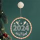 thumbnail image 4 of Luces de ventana de Navidad LED 3D con pilas para árbol de Navidad de cristal de pared de boda, 4 of 6