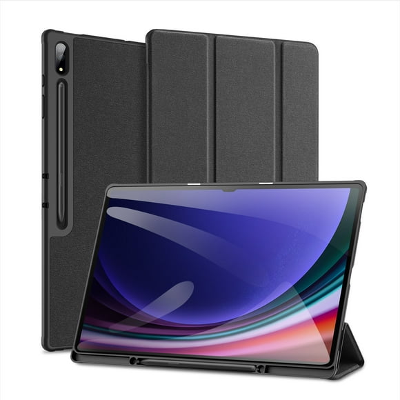 Tablet Case for DUX DUCIS Samsung Galaxy Tab S8 Ultra Smart PU Leather Cover with Pencil Holder
