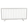 Cardinal Gates Wood Step Over Dog Gate Contain Pets SG - White