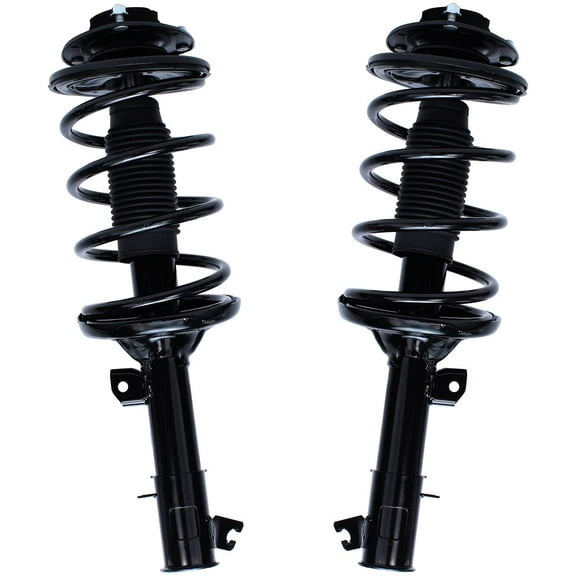 Detroit Axle - 2 Front Struts for 2001-2006 Hyundai Santa Fe Complete Struts w/Coil Spring 2002-2005 Replacement Ready Struts Driver and Passenger Side
