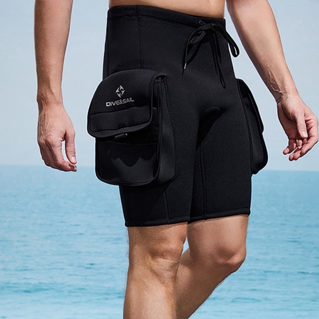 FcBaudy Men Solid Color Wetsuit Conjoined Long Sleeves Sun Protection Wetsuit Swimming Keep Warm Pants Men polyester Bikinis Tops