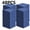 4 Pcs, variant on SONGMY 12-Pack Pro 80"x72" Shipping Blankets, Economy Shipping Furniture Pads, Blue Moving and Packing Blankets