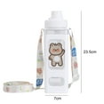 thumbnail image 3 of Botella Con Pajita 700 Ml Botella para Bonita Jarra Cuadrada (blanco), 3 of 8