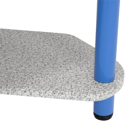 Calico Designs - Study Corner Computer Desk - Blue/Gray