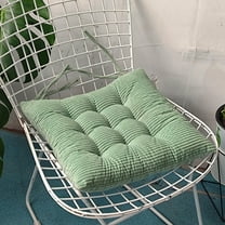 Patio Cushions for Outdoor Furniture Clearance, Desk Chair Accessories, Chair Seat Cushion Sitting Cushion, Chair Seat Pad Floor Throw Pillows, 16x16 in(Green)