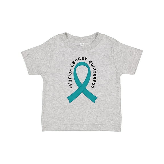 Inktastic Ovarian Cancer Awareness Ribbon Boys or Girls Baby T-Shirt