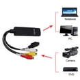 thumbnail image 3 of USB Audio Capture Adapter VHS VCR TV to DVD Converter Digital Video Grabber Recorder Device for Windows PC, 3 of 8