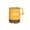 Yellow-YE Home Decor, variant on karymi Outdoor Portable Coffee Cup with Hollowed Out Handle Food Grade Plastic Material Lightweight and Durable for Camping Picnic and Travel Vintage Style Design Gifts for Men
