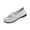 Gray, variant on Slip‑On Fly‑Knit Shoes For Women Hollow‑Out Golden Floral Embroidered Flat Shoes Breathable Walking Non‑Slip Soft Sole Loafers Comfortable Outdoor Sports Shoes Running Shoes