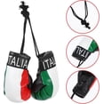 thumbnail image 3 of Luxshiny 1 Pair Miniature Boxing Gloves Decor Cotton Car Decorations Boxing Gloves Mini PVC, 3 of 8