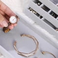 thumbnail image 1 of Velvet Jewelry Display Tray Earrings Bracelets for Necklace Stackable Storage Organizer Empty Tray, 1 of 8