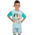 thumbnail image 4 of Bluey Boys Short Sleeve Pajamas Blue Sizes 2T-8, 4 of 7