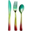 Host & Porter Rainbow Plastic Cutlery, 120 Count