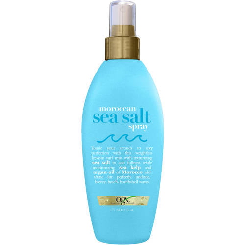 OGX Argan Oil of Morocco Hair-Texturizing Sea Salt Spray, Curl-Defining ...