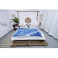 thumbnail image 3 of Indigo Color Blanket Beach Mud cloth Chunky Soft Warm Throw Blanket, 3 of 8