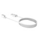 thumbnail image 5 of Cable Cargador Reloj Pulsera Ygjytge Con Cargador Magnético USB Band 8 Blanco 1 M, 5 of 9