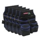 thumbnail image 1 of Cinturón de Herramientas VentDepot StorProBlue 5 pzas 5 Bolsillos 2 Asas Poliéster Negro/Azul, 1 of 4